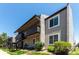 Apartment building exterior with black stairs and balcony at 2301 E Fremont Ave # W08, Centennial, CO 80122