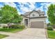 Charming two-story home featuring a well-manicured lawn, neutral siding and a convenient two-car garage at 5778 S Duquesne Ct, Aurora, CO 80016