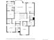 Upstairs floor plan showcasing primary bedroom with bath, additional bedrooms, and laundry room at 5778 S Duquesne Ct, Aurora, CO 80016