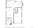 Detailed floor plan of the home's first floor highlighting the layout of the living spaces at 5778 S Duquesne Ct, Aurora, CO 80016
