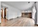 Spacious living room featuring a fireplace at 7796 S Marshall Ct, Littleton, CO 80128