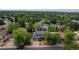 Neighborhood aerial view of the home and surrounding area at 1487 S Zeno Way, Aurora, CO 80017