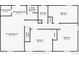 Upstairs floor plan featuring bedrooms and bathrooms at 1487 S Zeno Way, Aurora, CO 80017