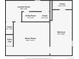 Floor plan of the basement layout including a bonus room and utility room at 1487 S Zeno Way, Aurora, CO 80017