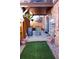 Cozy covered patio with room for outdoor seating at 3825 S Monaco Pkwy # 111, Denver, CO 80237