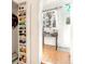 Well-organized pantry with ample shelving for spices and food storage at 4508 W 34Th Ave, Denver, CO 80212