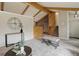 Bright living room showcases vaulted ceilings, open layout, and stylish design for comfortable living at 14650 Tejon St, Broomfield, CO 80023