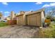 Detached two-car garage with driveway and visible house number at 1061 S Yampa St # C, Aurora, CO 80017