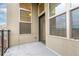 Balcony with views of city buildings at 7700 E 29Th Ave # 405, Denver, CO 80238