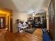 Spacious living room featuring hardwood floors and a ceiling fan, offering a comfortable living space at 1843 S Urban Way, Lakewood, CO 80228