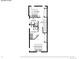 Second floor plan with 2 bathrooms, 2 bedrooms, and a hallway at 1580 N Franklin St, Denver, CO 80218