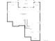 Floor plan of the unfinished basement showing layout with optional window locations at 5934 Riesberg Ln, Castle Rock, CO 80104