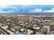 Panoramic aerial shot of a community offering a mix of housing options and picturesque mountain views at 70 N Grant St # 10, Denver, CO 80203