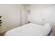 Minimalist bedroom design with simple decor and a comfortable, serene atmosphere at 14696 Bonsmara Dr, Mead, CO 80542