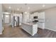 Modern kitchen with stainless steel appliances and central island at 18358 Field Mint Pt, Parker, CO 80134