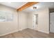 Cozy bedroom with natural light and a convenient bathroom at 1264 Uinta St, Denver, CO 80220