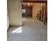 Unfinished basement area featuring open space and poured concrete floor at 13349 Krameria St, Thornton, CO 80602