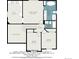 Layout of the second floor includes primary bedroom with walk-in closet and ensuite bath, plus two additional bedrooms at 9200 W Indore Dr, Littleton, CO 80128