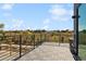 Private deck with city views and composite decking at 1248 N Tennyson St, Denver, CO 80204