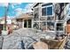 Relaxing backyard deck furnished with cozy chairs and stylish outdoor decor at 1292 W 133Rd Cir, Westminster, CO 80234