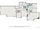 Detailed floorplan showcasing the layout of the home, including bedrooms, bathrooms, and recreational areas at 12963 Silver Elk Ln, Littleton, CO 80127