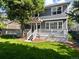 Backyard featuring a well-maintained lawn and outdoor deck at 16376 Stonefeld Pl, Parker, CO 80134