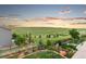 Spacious backyard with a lush green lawn and attractive landscaping, and a gorgeous view at 17335 W 94Th Ave, Arvada, CO 80007