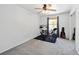 Minimalist bedroom with room for hobbies and music instruments at 10378 W Weaver Ave, Littleton, CO 80127