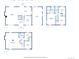 Detailed floor plans showcasing the layout of the home's three floors with labeled rooms and dimensions at 10378 W Weaver Ave, Littleton, CO 80127
