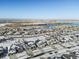 Aerial view of neighborhood and lake at 27750 E Lakeview Dr, Aurora, CO 80016