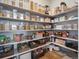 Well-organized pantry with ample shelving and storage at 27750 E Lakeview Dr, Aurora, CO 80016