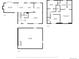 Three-level floor plan of a home, showing main, upper, and lower levels at 793 S 22Nd Ave, Brighton, CO 80601