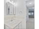 Bathroom with a vanity and a view of another room at 9868 Appletree Pl, Thornton, CO 80260