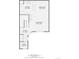 First floor plan featuring the kitchen, dining area, living room, foyer and bathroom at 7140 Simms St # 102, Arvada, CO 80004