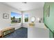 Charming Bedroom with large windows, stylish decor, and plenty of natural light at 5101 Quitman St, Denver, CO 80212