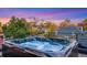 Luxury hot tub on a rooftop terrace with city views at 3709 Tejon St, Denver, CO 80211