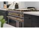 Gourmet kitchen featuring a high-end oven and plenty of space at 3709 Tejon St, Denver, CO 80211