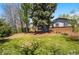 Beautifully landscaped front yard featuring lush greenery, mature trees, and a well-maintained lawn at 7413 S Tamarac St, Centennial, CO 80112