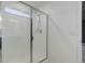 Modern bathroom showcasing a glass-enclosed shower with white subway tile and sleek fixtures, perfect for a clean aesthetic at 9250 Rifle St, Commerce City, CO 80022