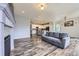 Inviting living space seamlessly connects to a modern kitchen, offering a great flow for everyday living at 6924 E 118Th Pl, Thornton, CO 80233