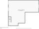 Floor plan of the home showcasing the layout of the basement at 10825 Mount Antero Way, Parker, CO 80138