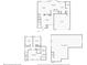 Floor plan of the home showcasing the layout of the main floor at 10825 Mount Antero Way, Parker, CO 80138