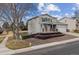 Charming two-story home with landscaped front yard and traditional design elements at 10825 Mount Antero Way, Parker, CO 80138