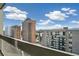 Enjoy breathtaking city views from your balcony at 2000 E 12Th Ave # 15D, Denver, CO 80206