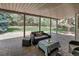 Covered patio with brick pavers and views of the backyard at 6211 S Garfield Dr, Centennial, CO 80121