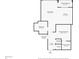 A detailed floor plan highlighting the layout of the home including dimensions for the living spaces at 2958 Syracuse St # 214, Denver, CO 80238