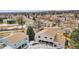 Aerial view showcasing the community and surrounding landscape at 7973 Chase Cir # 56, Arvada, CO 80003