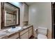 Bathroom with shower and tiled flooring at 4266 W Pondview Dr, Littleton, CO 80123