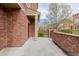 Beautiful brick patio with view of landscaping provides a relaxing outdoor space at 9461 Elmhurst Ln # C, Highlands Ranch, CO 80129