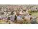 Bird's eye view of a home nestled in a neighborhood, offering privacy and proximity to city conveniences at 11402 Benton Ct, Westminster, CO 80020